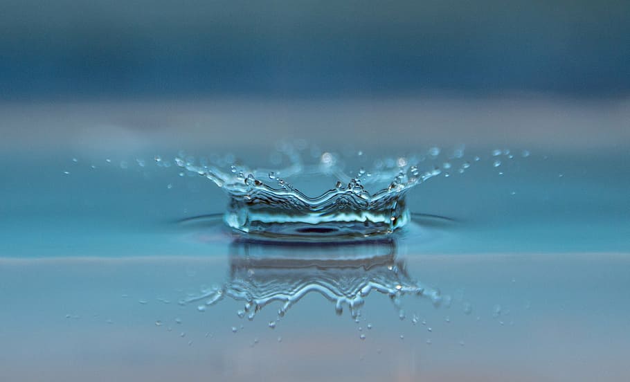 fotografía de lapso de tiempo, ondulación del agua, gota de agua, inyectar, agua, goteo, mojado, cerrar, gota de lluvia, macro