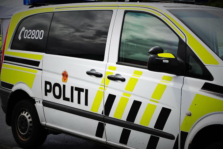 polícia, noruega, a autoridade, força policial, polícia carro, carro, segurança, proteção, crime, lei