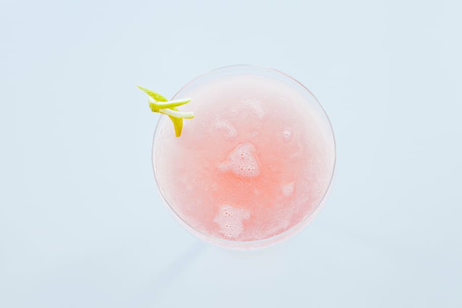 ピンク, カクテル, 塗りつぶし, グラスを飲む, 透明, 飲む, グラス, 塗りつぶす, l, 液体