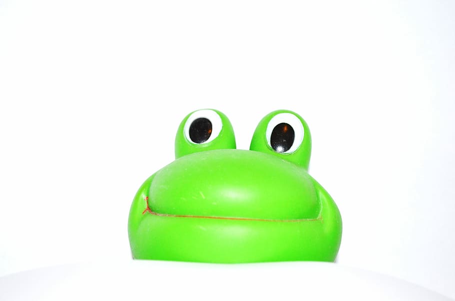 Frog, Plastic, Decorations, happy, green, greeting, cards, background, amphibian, animal