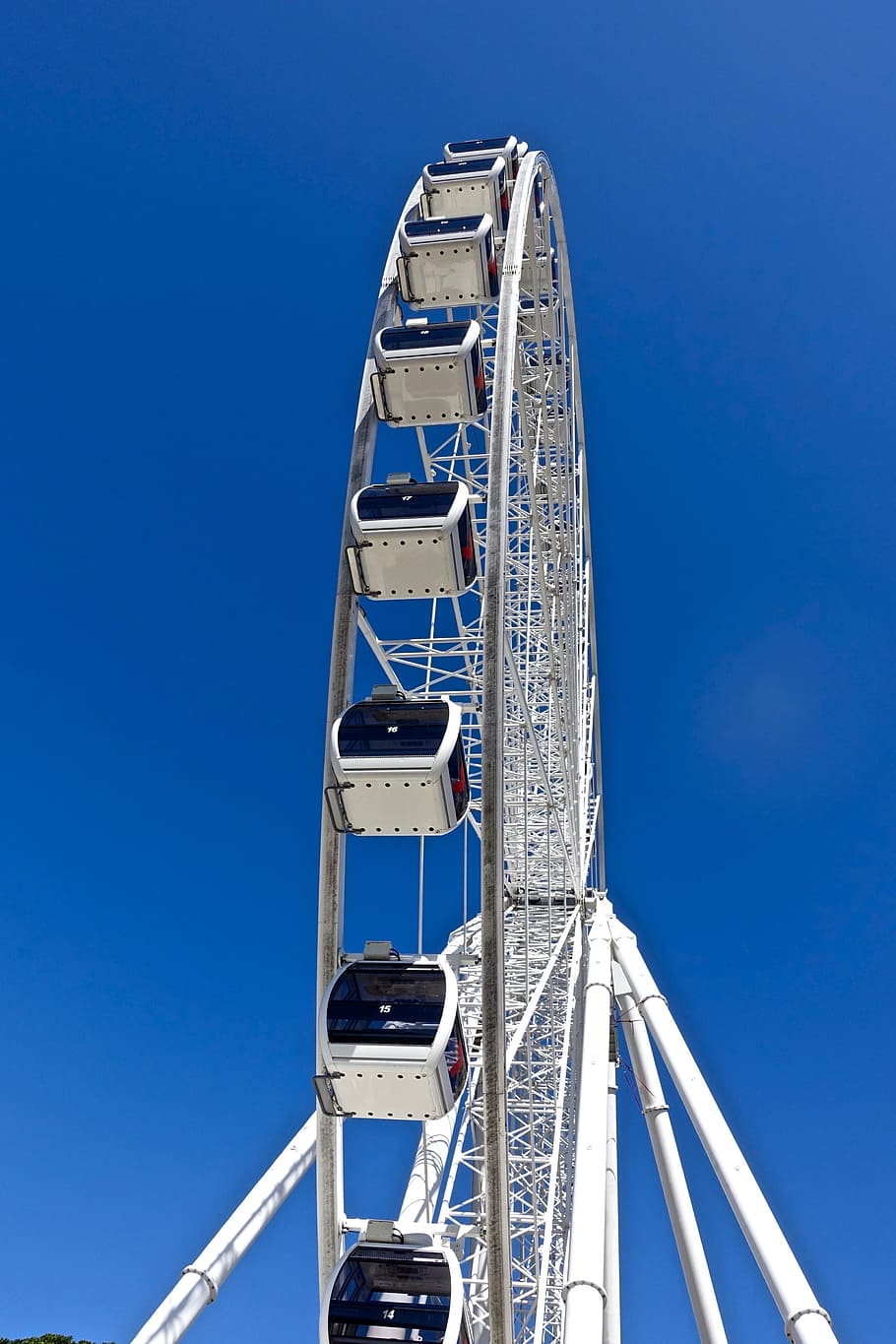 Ferris Wheel, Joyride, View, Recreation, circle, round, attraction, carousel, leisure, thrill