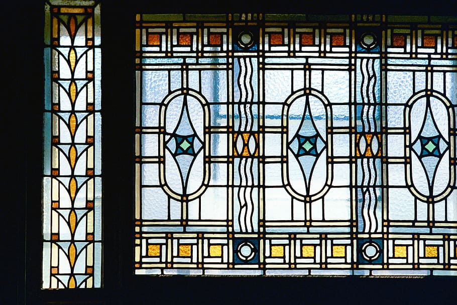art nouveau, window, architecture, building, school of music, liszt falaniko, franz liszt, budapest, scan negative kb, stained glass