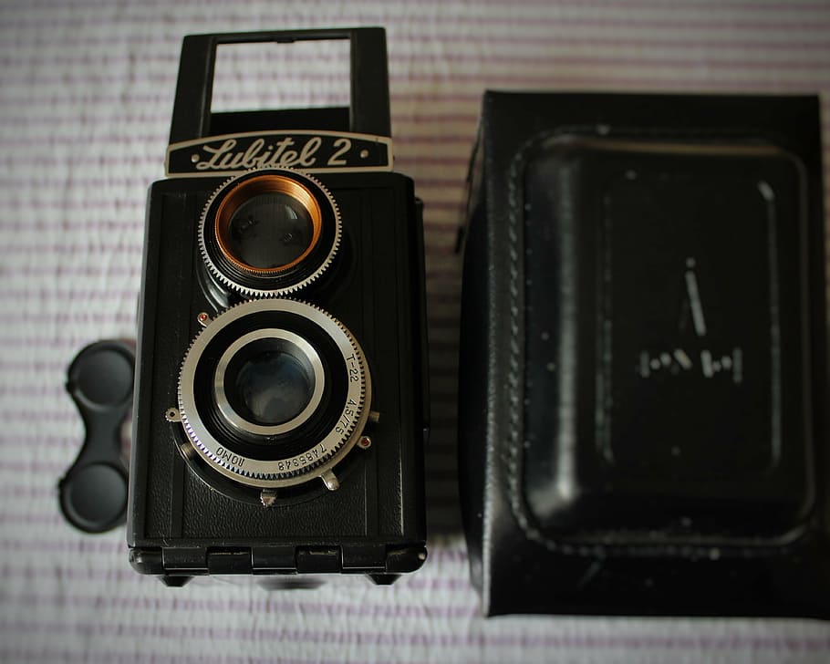 camera, old camera, old, photo camera, close, nostalgia, vintage, antique, binocular, slr camera