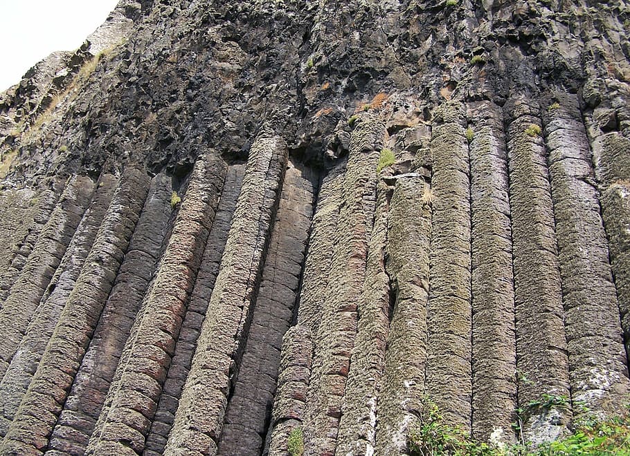 Calzada del gigante, Irlanda del Norte, Irlanda, basalto, pilar, roca, estructura, naturaleza, paisaje, acantilado