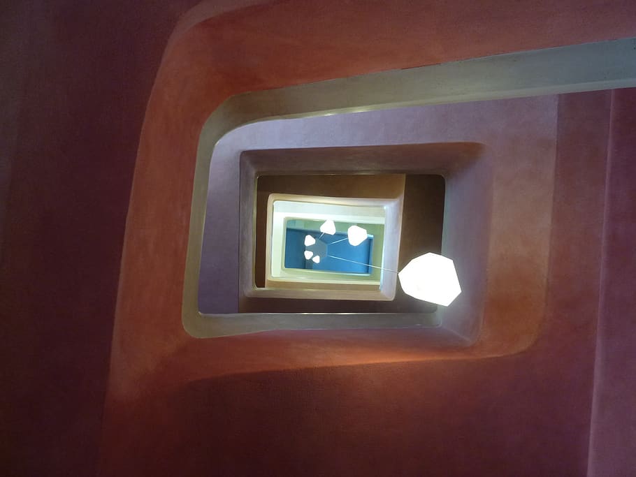 Goetheanum, Dornach, Suiza, Antthroposophie, Rudolf Steiner, forma, escalera, escaleras, arquitectura, construcción