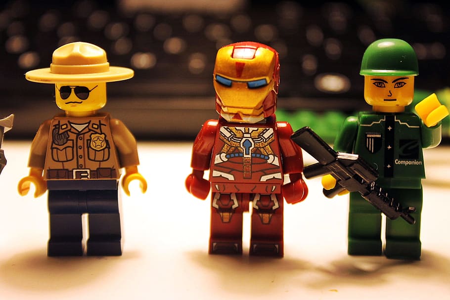 three, lego character toys, lego, lego blocks, ludek, character, pads, toys, toy, robot