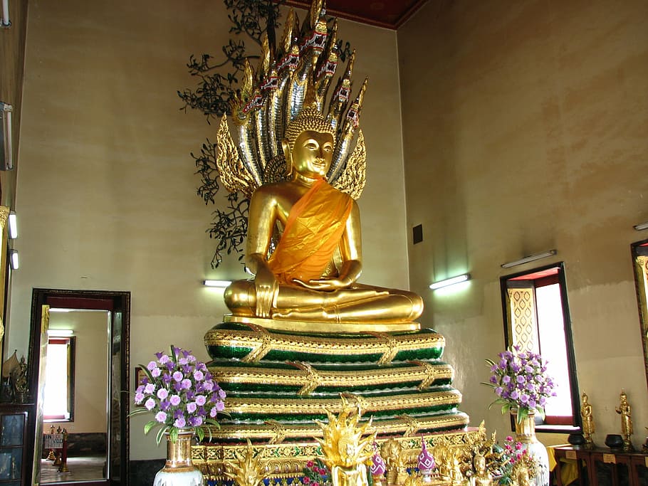 Tailândia, espiritual, religião, budismo, Ásia, viagem, templo, bangkok, história, buda