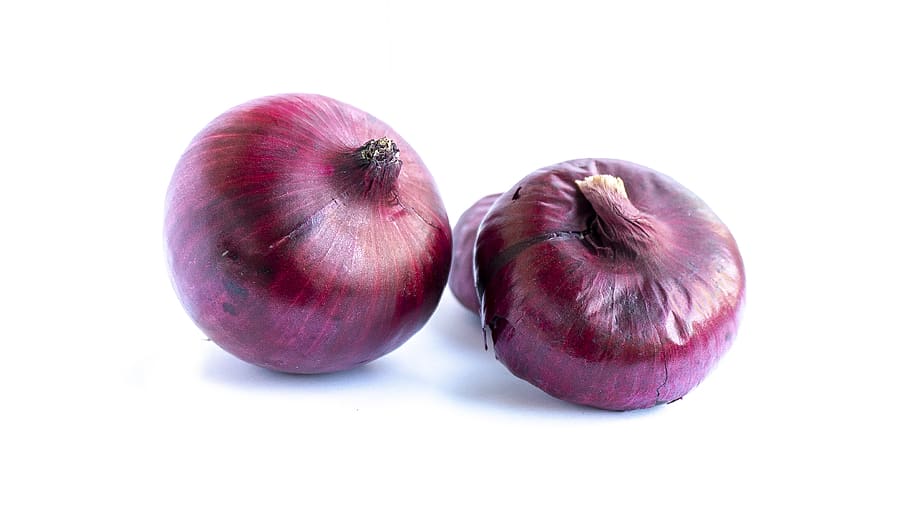 red, onion, white, background, crop, isolated, single, salad, nutrition, healthy