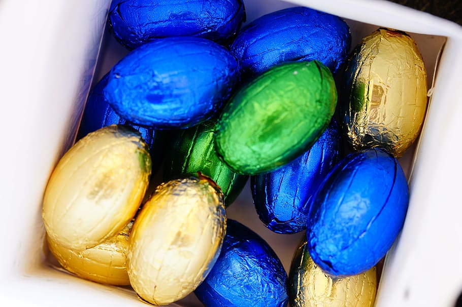 huevos de pascua, huevo, huevos de chocolate, chocolate, pascua, colorido, color, personalizado, huevos de colores, deliciosa