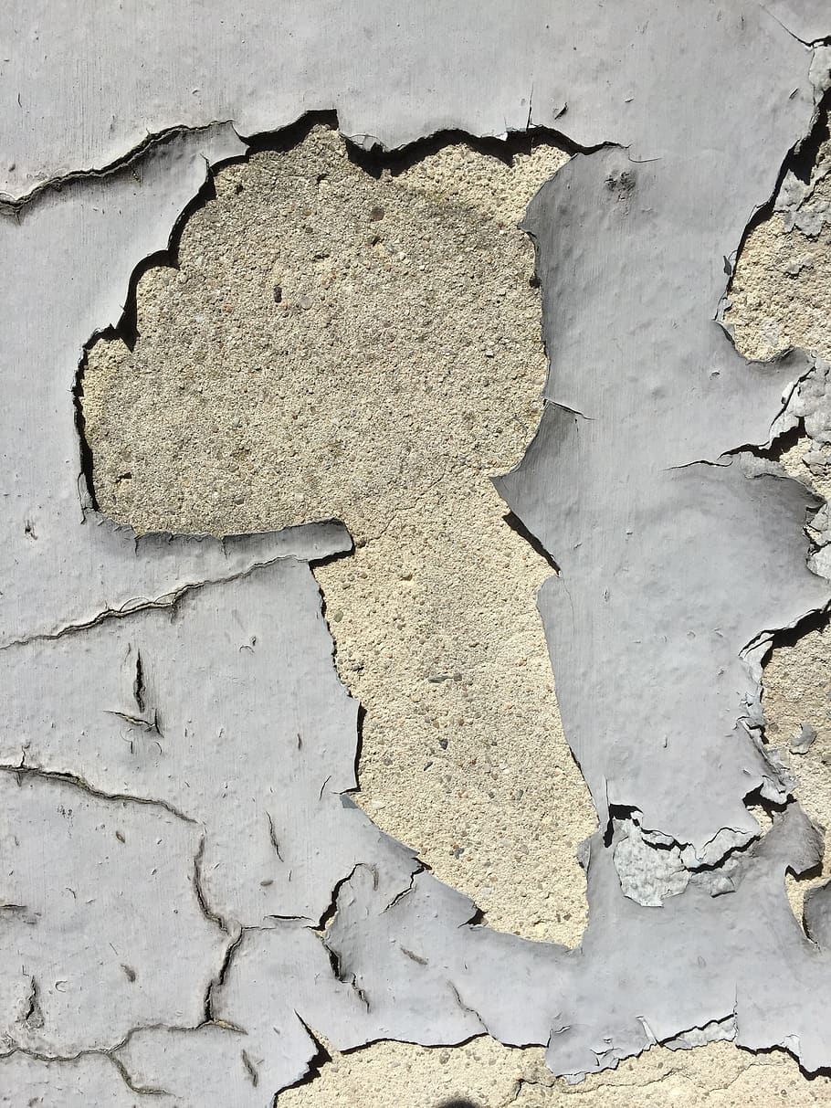 wall, old, color, weathered, texture, background, broken, old paint, flake, plaster