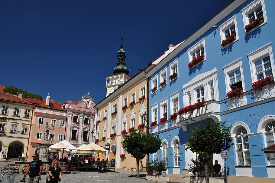 Mikulov, República Checa, Moravia, turismo, ciudad, casco antiguo, exterior del edificio, arquitectura, estructura construida, edificio