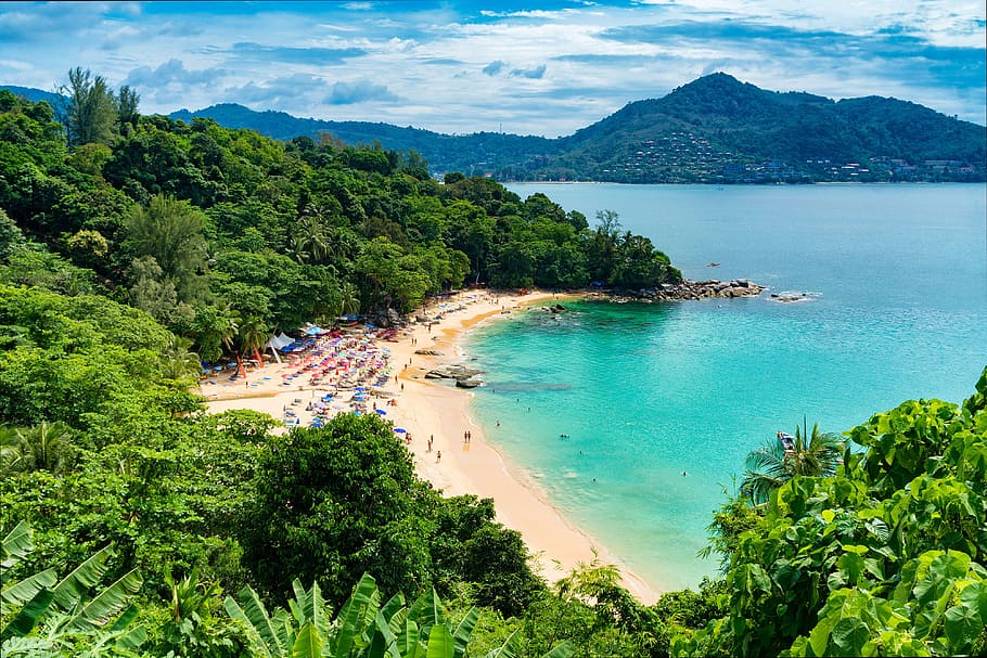 Phuket en Tailandia, Phuket, Tailandia, naturaleza, mar, playa, verano, vacaciones, costa, agua