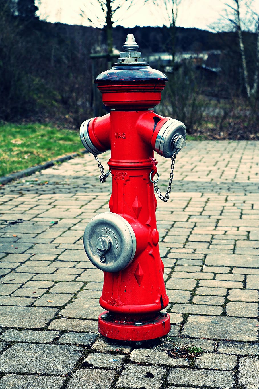 hydrant, fire, water hydrant, red, metal, water, fire fighting water, water utilities, fire fighting water supply, water abstraction