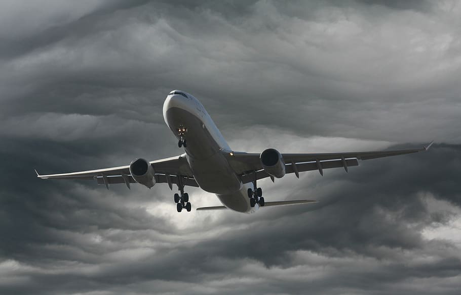 avião, voador, céu, aeronaves, sistema de transporte, asa, aeroporto, voo, jato, viagens