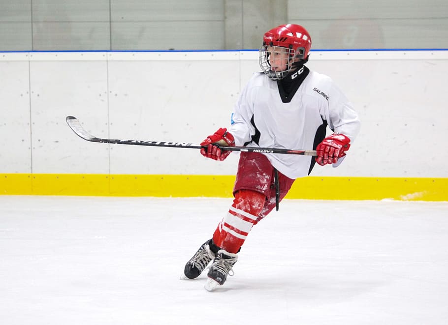 hockey, jugador, juego, jugador de hockey, deporte, emoción, hielo, ganar, palo de hockey, partido
