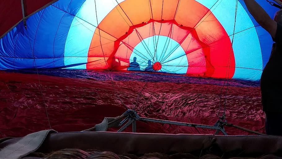 hot air balloon, flight, color, hot air balloons, balloon, basket, transportation, ballooning, adventure, aviation