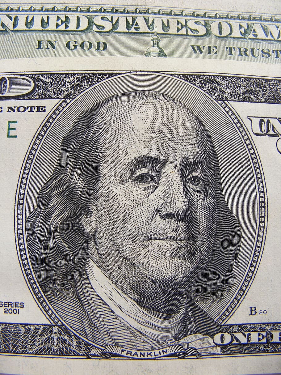 one, u.s., dollar banknote, us dollars, money, business finance, currency, dollar, business, us