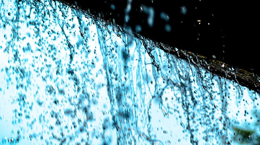 el aguacero, lluvia, mojado, agua, gotas de agua, una gota de, chorro de agua, agua corriente, salpicaduras de agua, precipitación