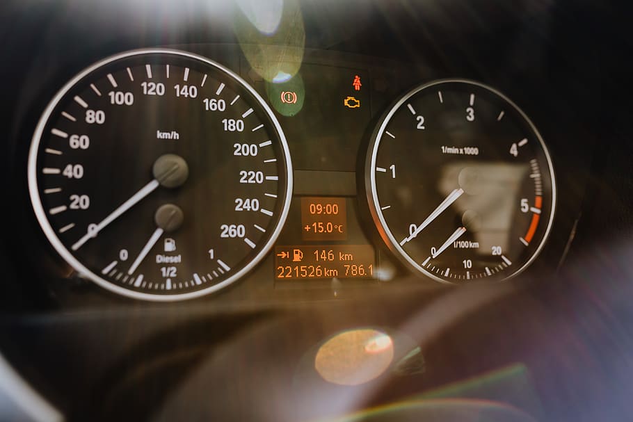speedometr, tachometr, dashboard, car, auto, automobile, speedo, Modern, instrument, panel