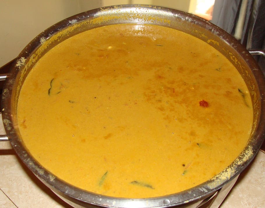 comida, kadle curry, cozinha, sul da Índia, kodagu, índia, comida e bebida, dentro de casa, close-up, ainda vida