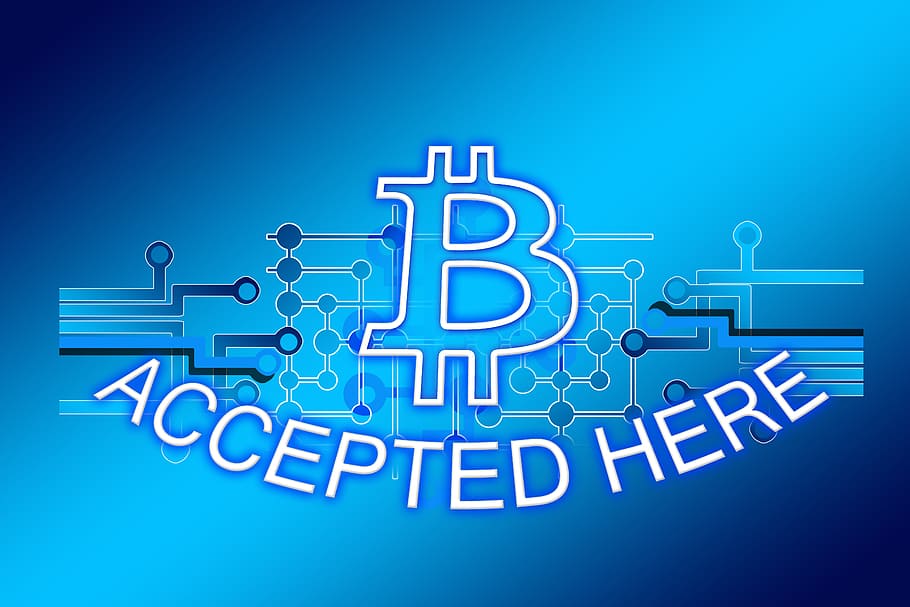 blue, background, text overlay, bitcoin, money, electronic, currency, internet, transfer, cash