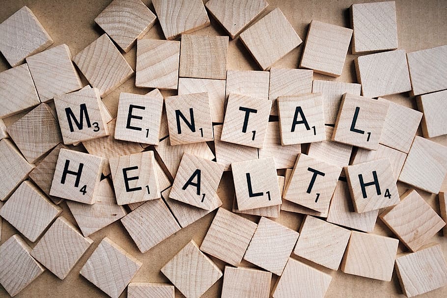 mental, kesehatan, kayu, papan, kesehatan mental, psikologi, pikiran, psikologis, psikiatri, bingkai penuh