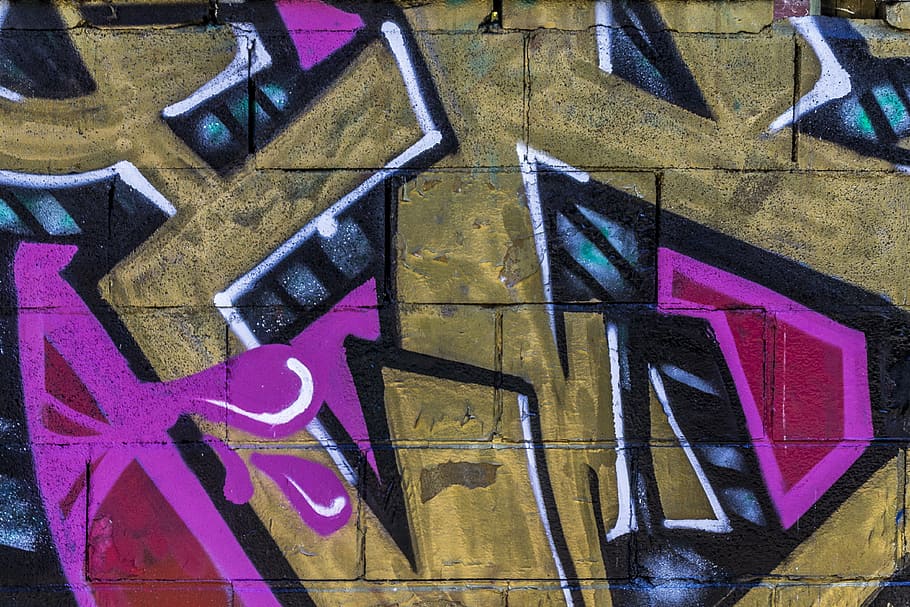 Graffiti, Fondo, Grunge, Arte de la calle, pared de graffiti, graffiti art, artístico, pintado, pintura en aerosol, arte