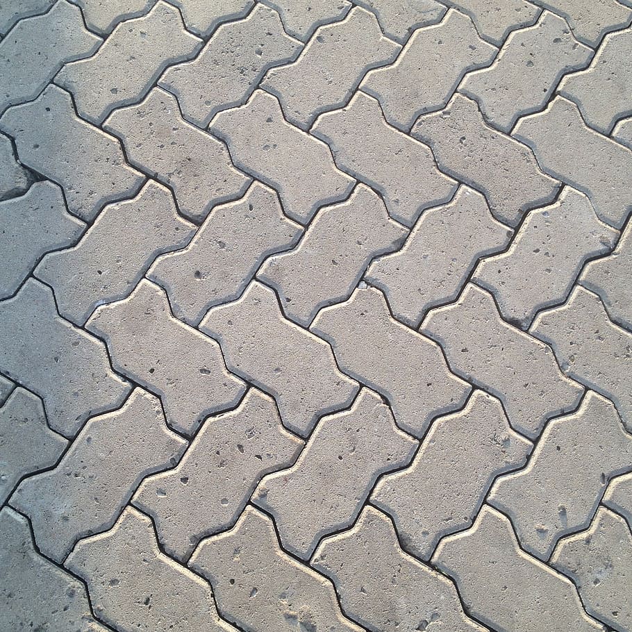 grey paver blocks, pavement, block, street, road, path, walk, walkway, tiled, granite