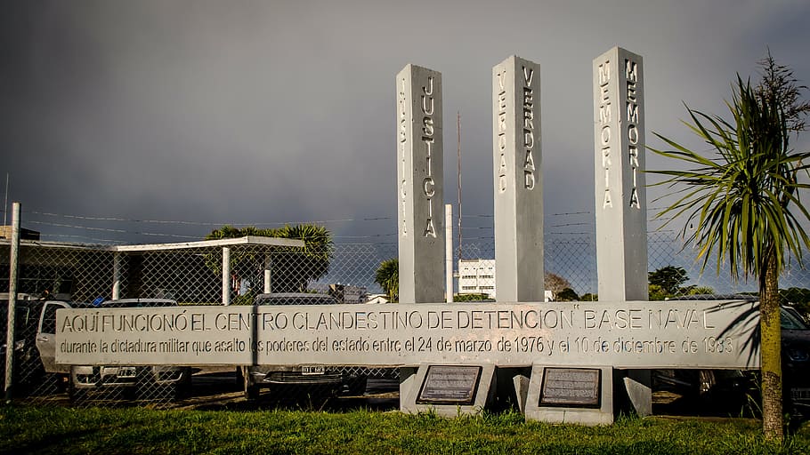 memorial, mar del plata, argentina, missing, military junta, naval base, monument, memory, never, architecture