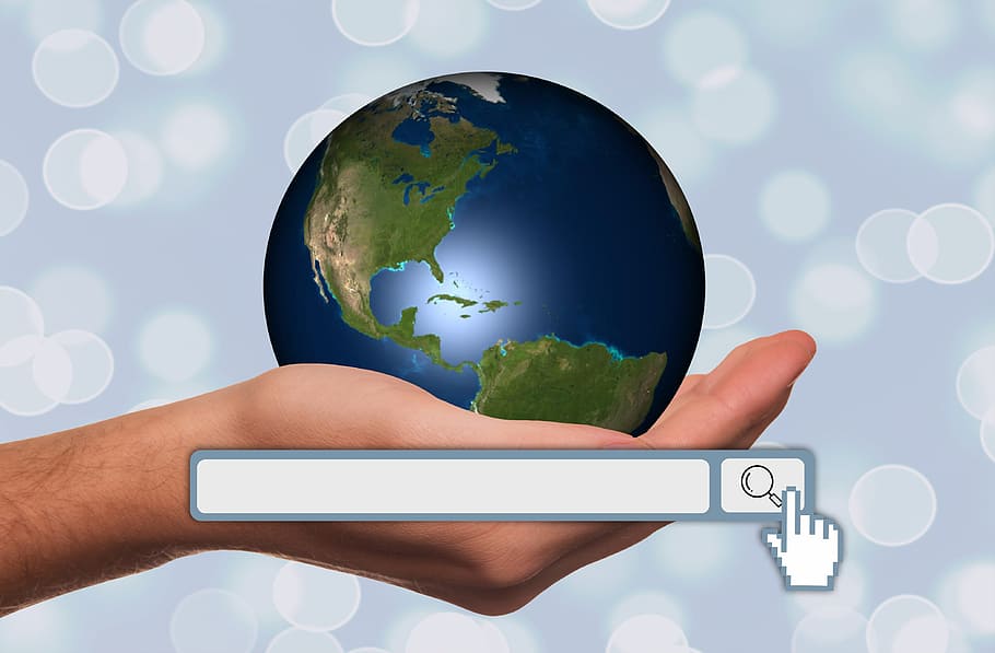 person holding earth, hand, keep, globe, search engine optimization, seo, google, search engine, browser, search