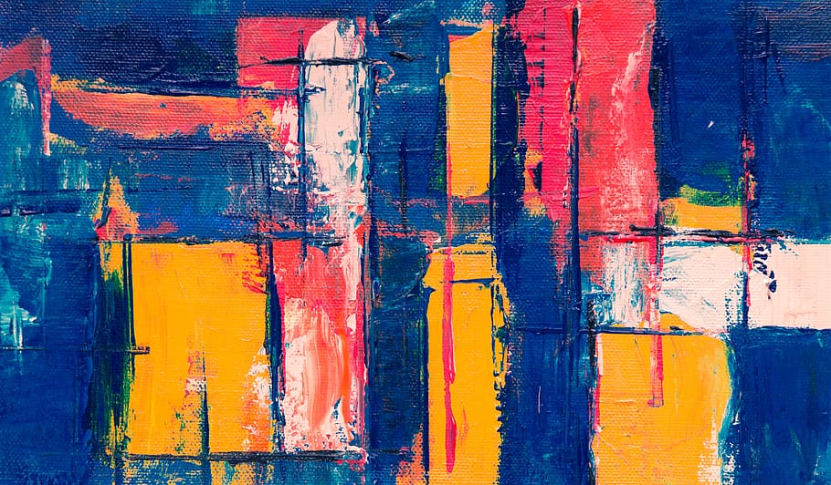 colorful, abstract, painting, art, creative, design, artist, canvas, acrylic, multicolor