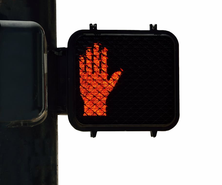 señal de luz de la calle, señal peatonal, señal de caminar, no caminar, calle, señal, carretera, tráfico, peatón, luz
