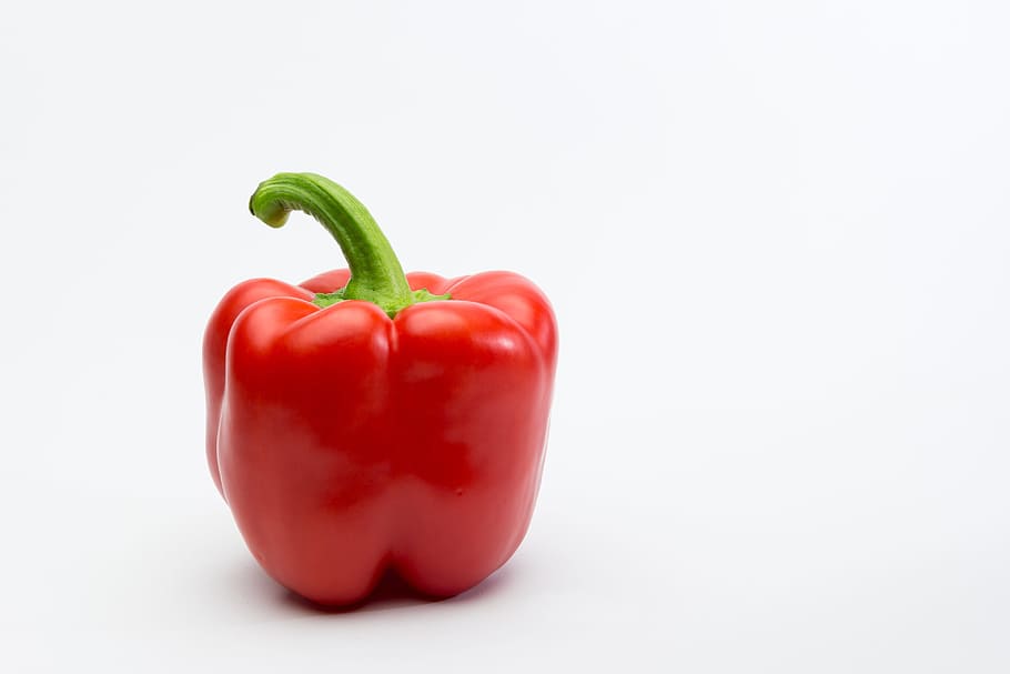 red bell pepper, pepper, pepper california, red, thick meat, grilling, vegetable, square, vegetables, power