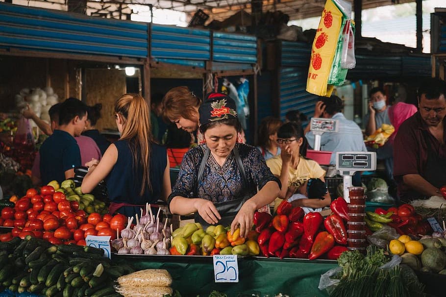 market, sale, fruit, regional, street vendor, shop, carrots, power, business, vegetables