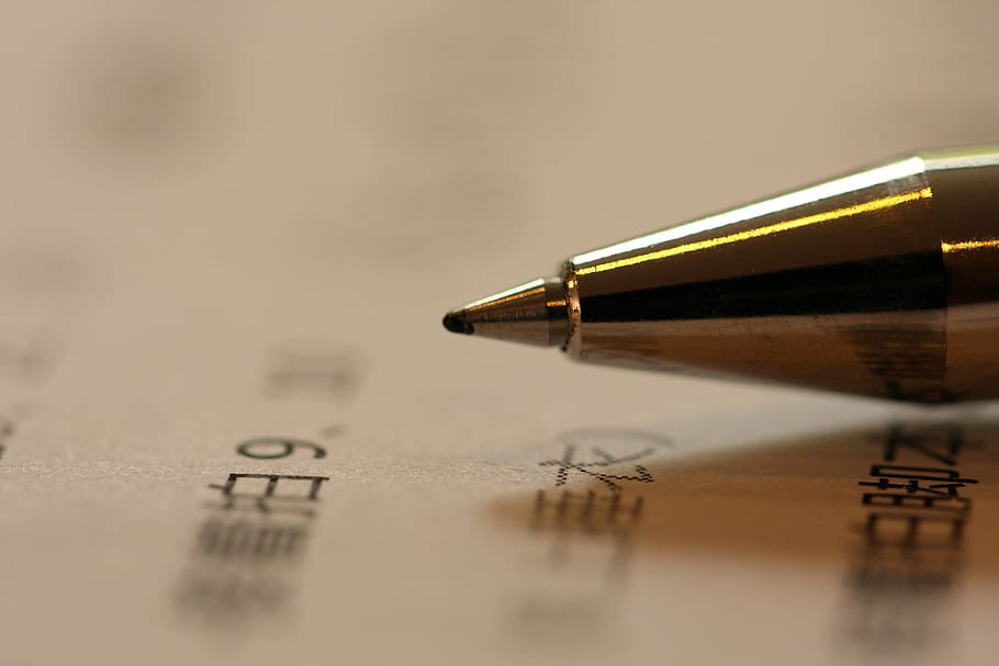Teks, pena, file, kertas, bisnis, refleksi, pulpen, bisnis perusahaan, close-up, alat tulis