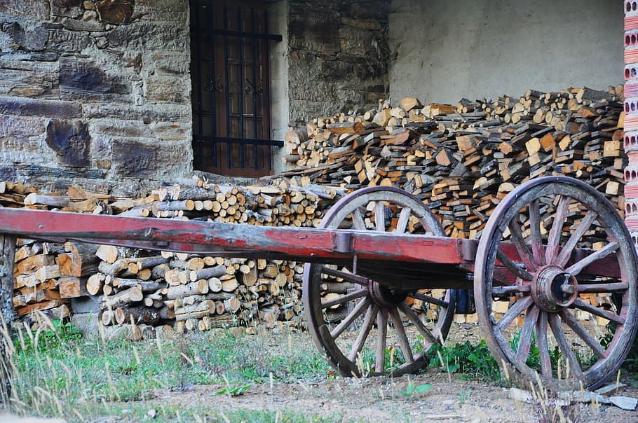 galicia, car, wood, window, radios, wheels, nostalgia, wheel, old, farm