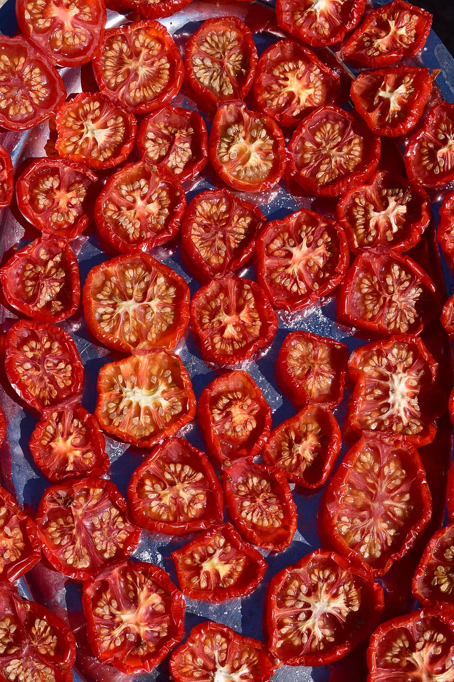tomatoes, ripe tomatoes, ripe, red, vegetables, food, fresh, healthy, dry, sliced