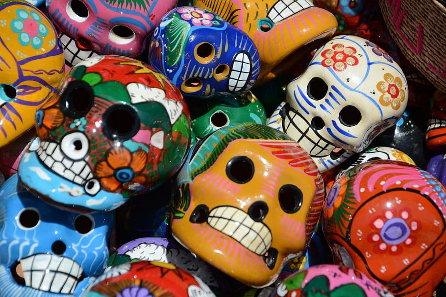 méxico, calaveritas, calavera, férias, folclore, morte, festa, mexicano, celebração, tradicional