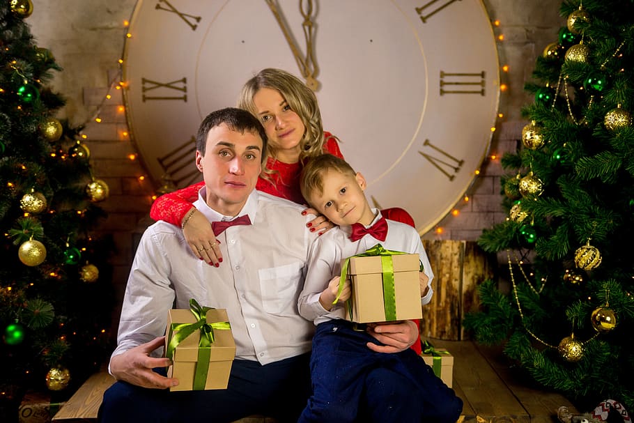 new year's eve, new age, holiday, boy, clock, chime, the festive mood, smile, baby, schoolboy
