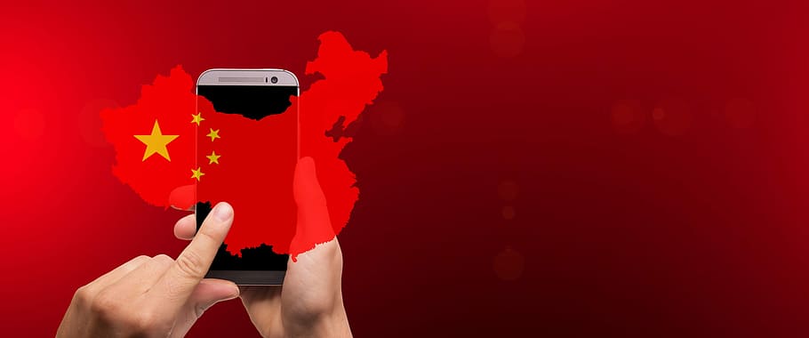 person, touching, smartphone, displaying, turkish flag, china, land, search, information, dom of information
