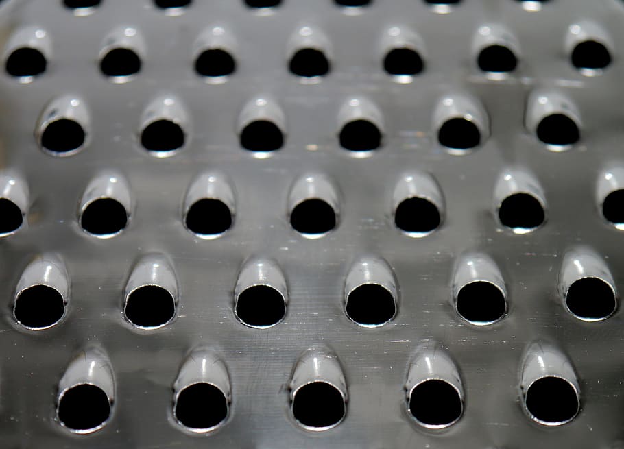 cheese grater, grater, metal, planer, structure, holey, full frame, backgrounds, hole, close-up