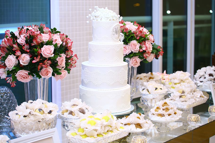 cake, party, candy, food, celebration, birthday, flower, flowering plant, wedding, freshness