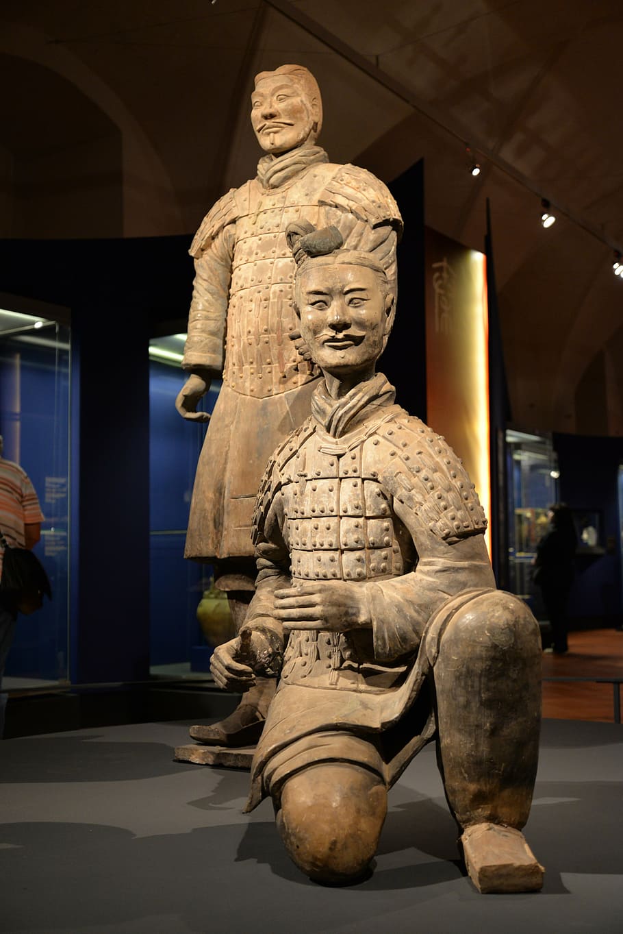 terracotta, warriors, statue, china, sculpture, art and craft, human representation, male likeness, creativity, representation