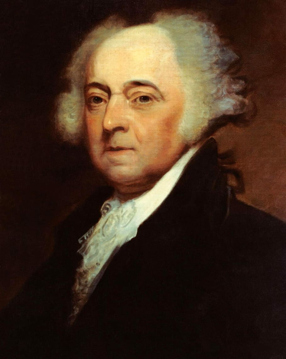 Retrato de John Adams, John Adams, Retrato, padre fundador, presidente, dominio público, estadistas, Estados Unidos, personas, conceptos e ideas