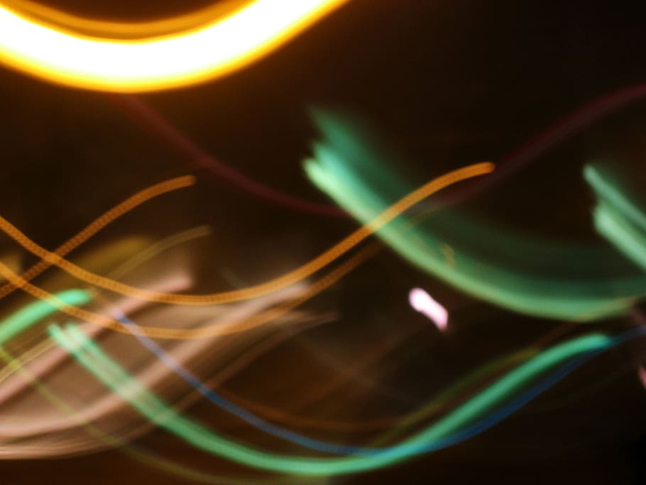 lights, swirls, abstract, lines, colors, texture, waves, background, wallpaper, motion