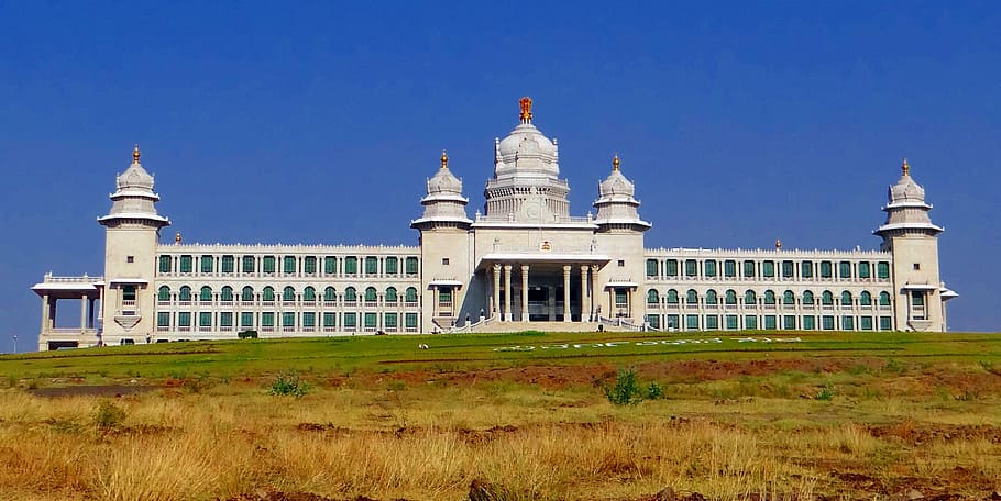 suvarna vidhana soudha, belgaum, gedung legislatif, arsitektur, karnataka, bangunan, legislatif, india, bangunan eksterior, struktur yang dibangun
