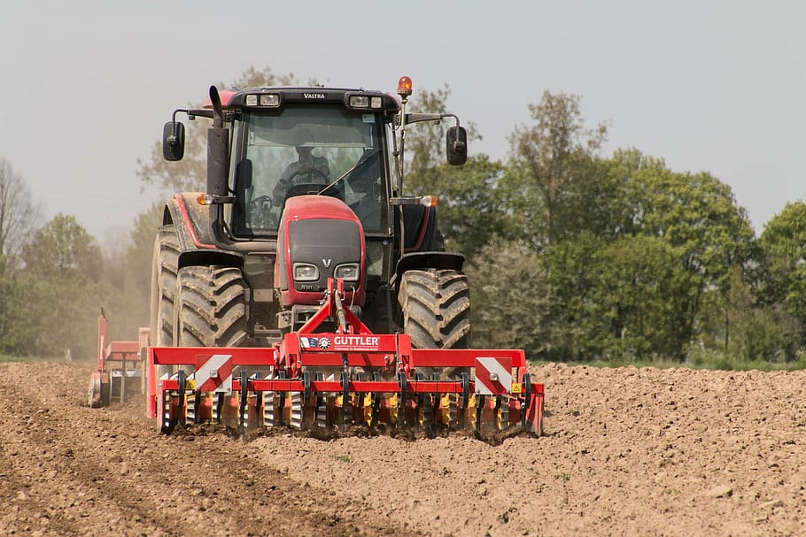 agriculture, agricultural vehicles, teams, arable farming, vehicle, traktor, field, tractor, farm, rural Scene