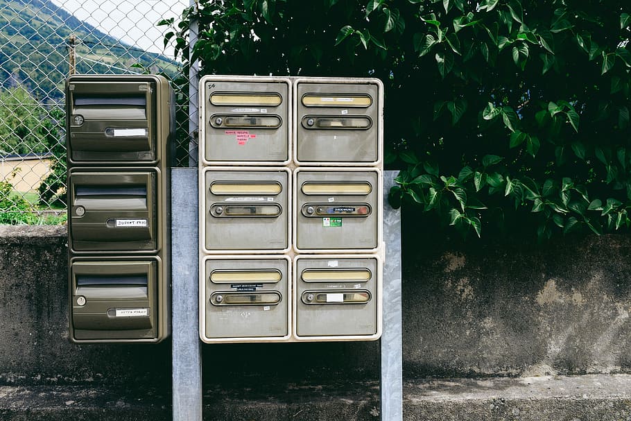 Mailboxes, Post, France, Letter, Mailbox, postal, delivery, box, service, address