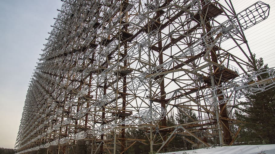 duga, radar, chernobyl, pripyat, nuclear power, duga complex, defense, system, woodpecker, over-the-horizon