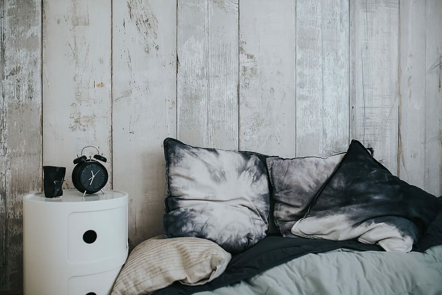 grey, white, pillows, Collection, relax, sleep, rest, bed, cushions, bedding